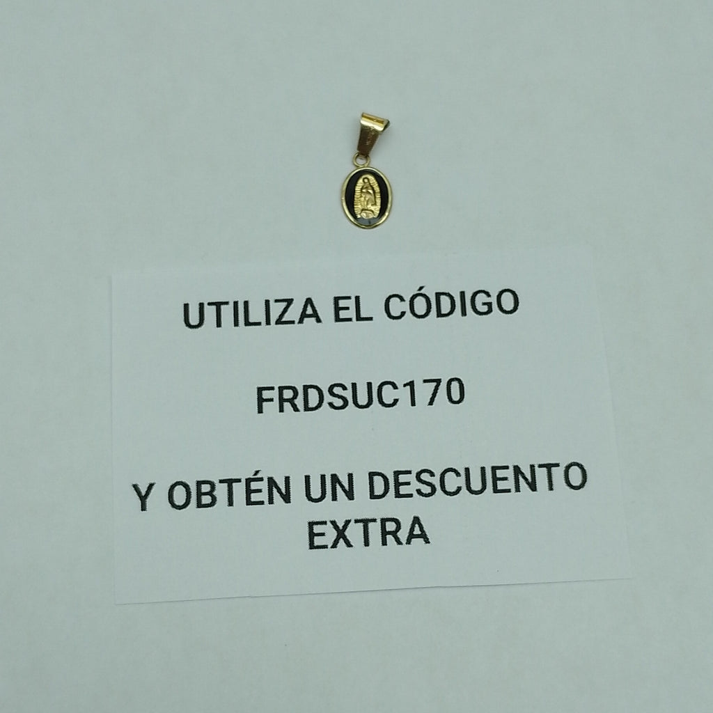 MEDALLA RELIGIOSA ORO 10 K 0.2 GRMS (SEMINUEVO)