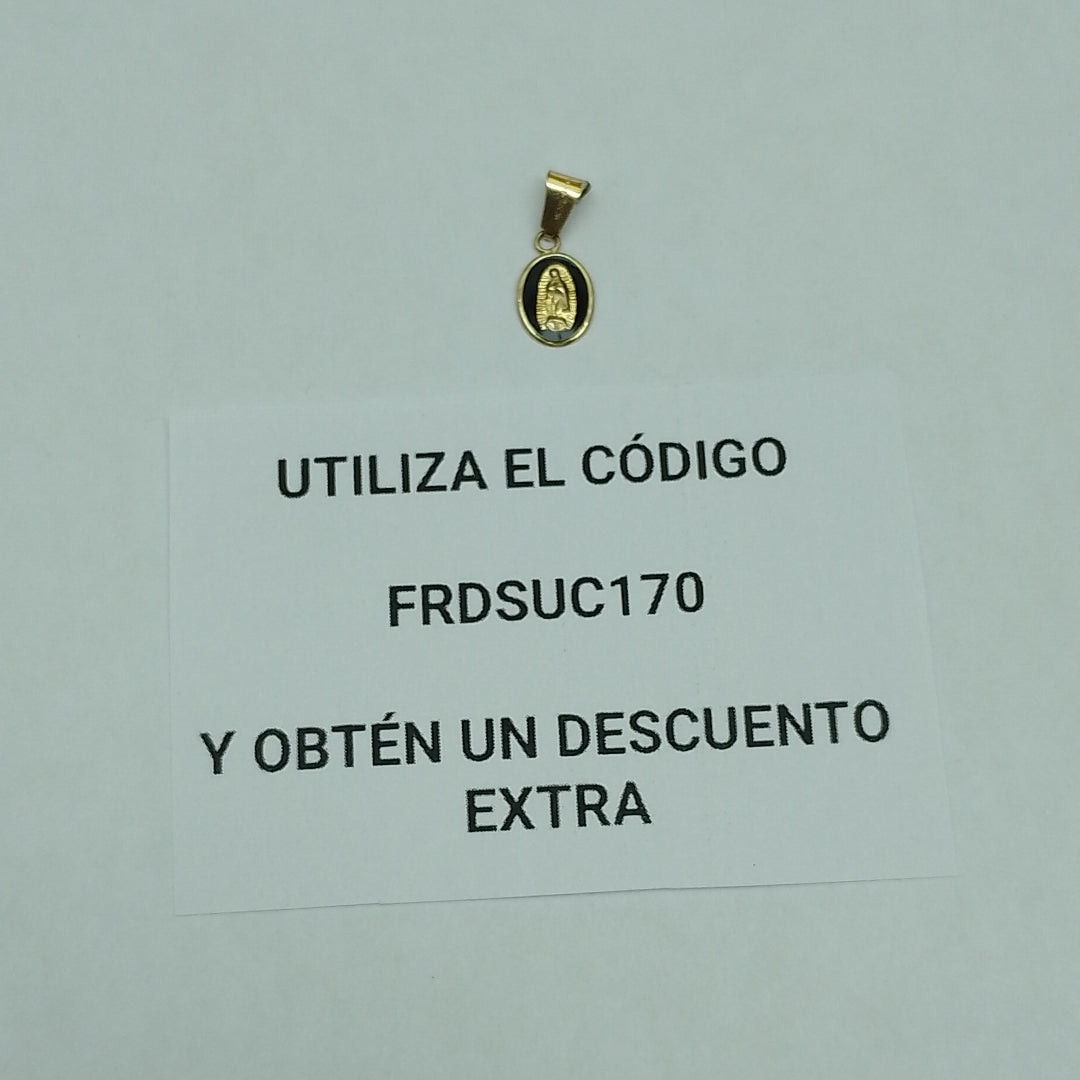 MEDALLA RELIGIOSA ORO 10 K 0.2 GRMS (SEMINUEVO)
