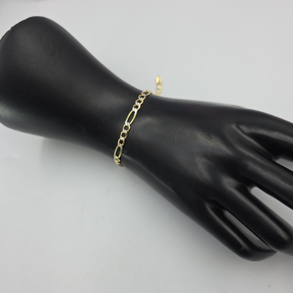 PULSERAS CABALLERO CARTIER 3 1 DIAMANTAD ORO 14K 4.5 (NUEVO)