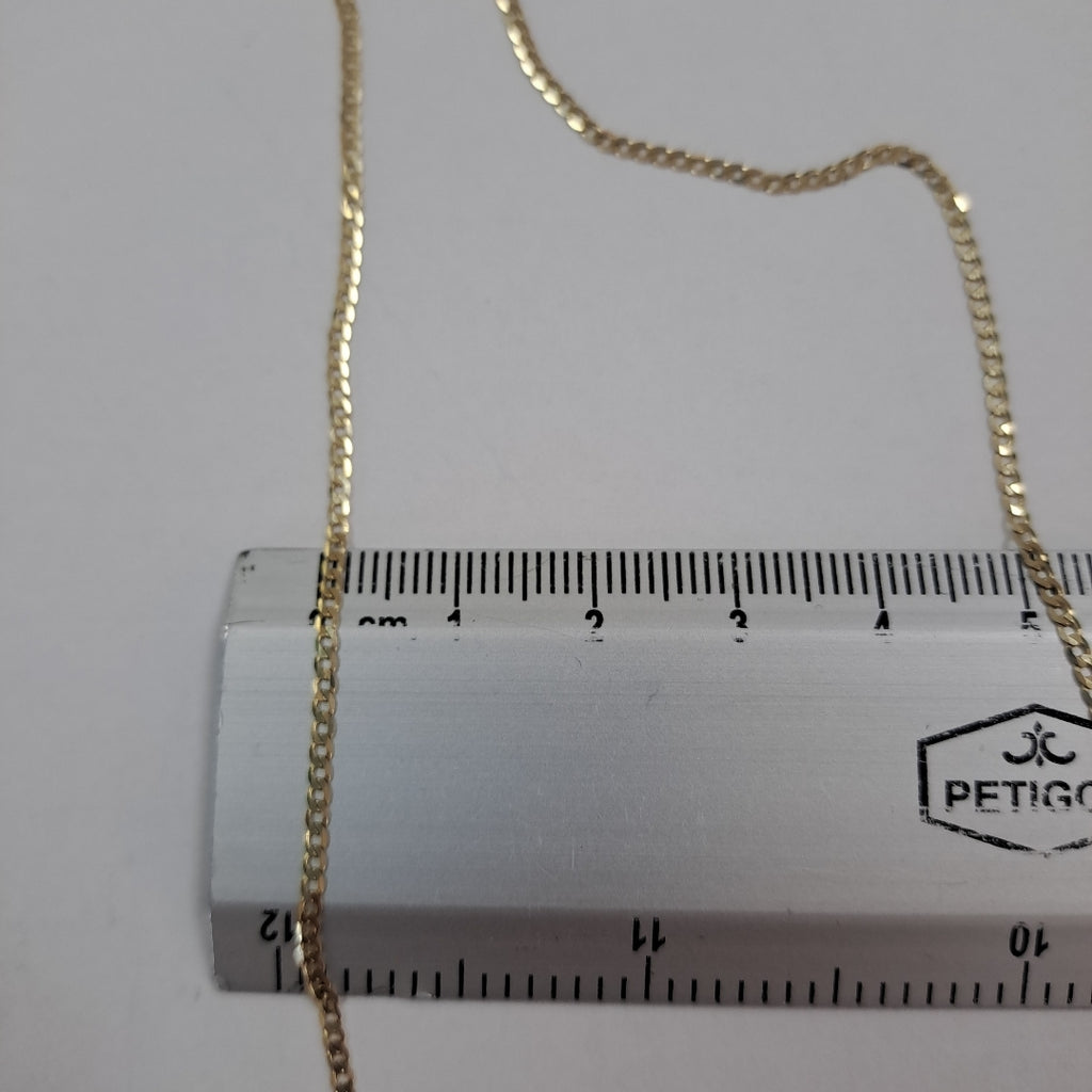 CADENAS BARBADA AMARILLA ORO 14K 2.1 (NUEVO)