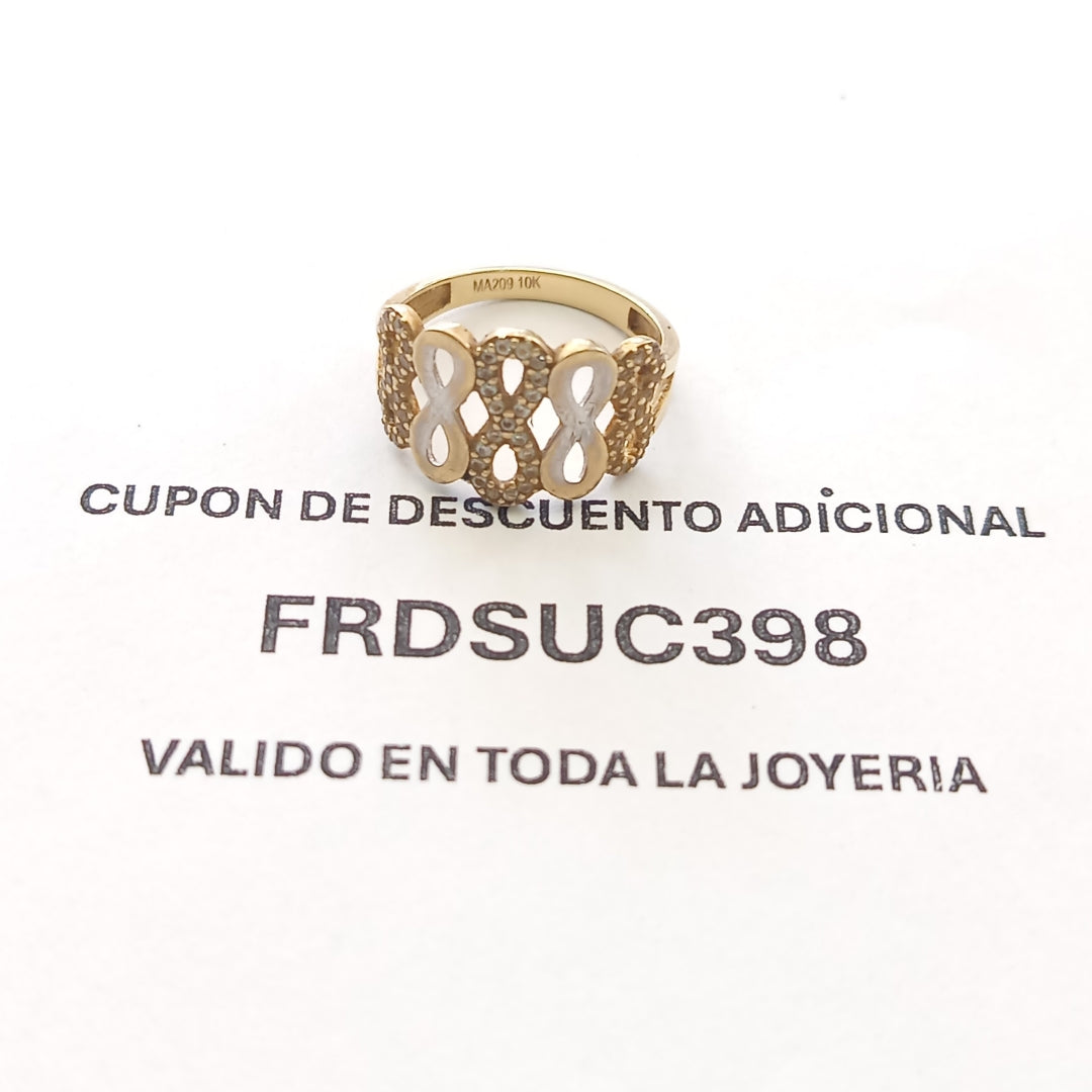 ANILLITO ORO 10 K 2.5 GRMS (SEMINUEVO)