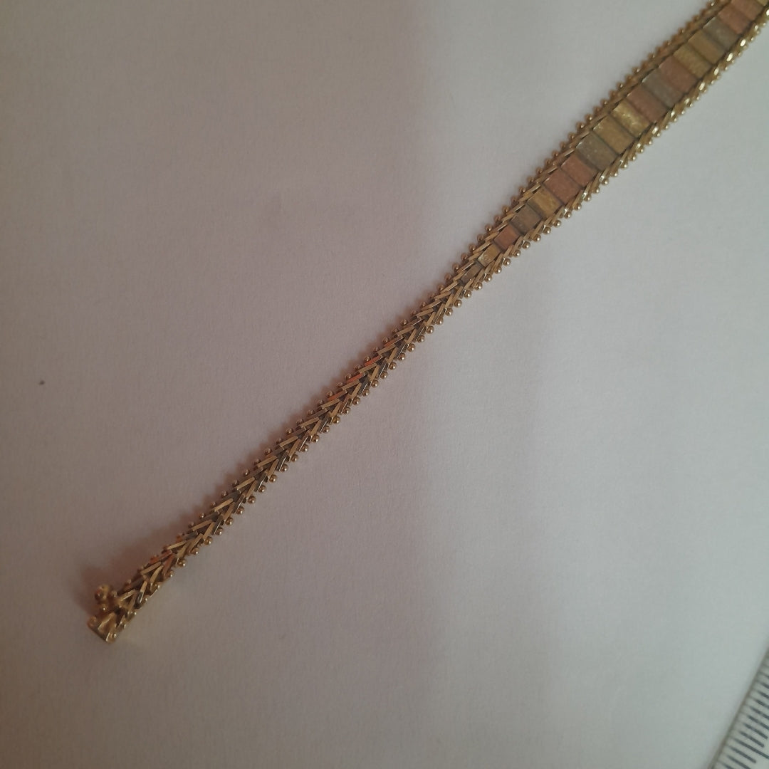 PULSERA ORO 14 K 8,80 GRMS (SEMINUEVO)