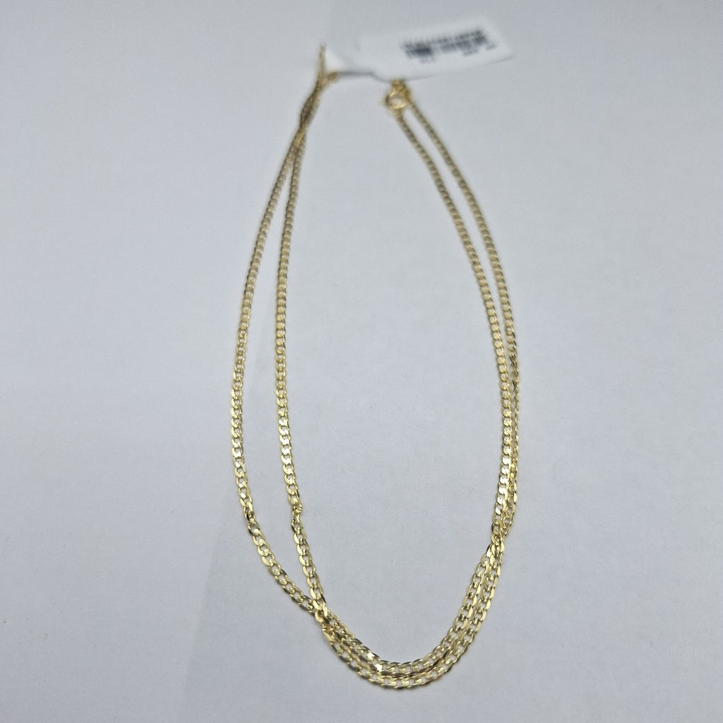 CADENAS BARBADA AMARILLA ORO 14K 2 (NUEVO)