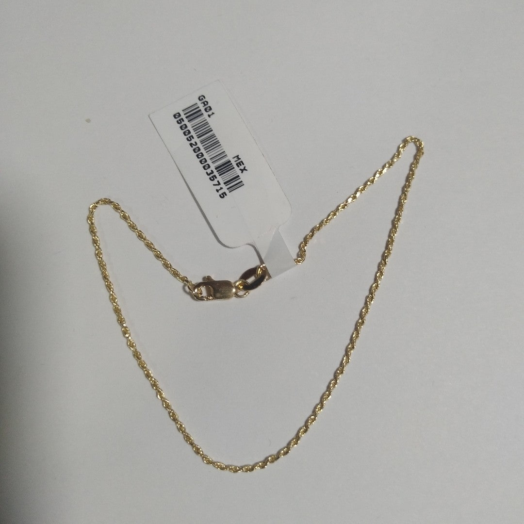 PULSERA TORZAL 14K 21 CM 1.5 GR (NUEVO)