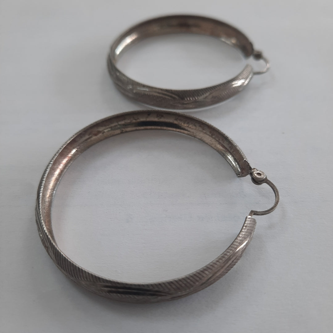 ARRACADAS PAR PLATA 7.6 GRMS (SEMINUEVO)