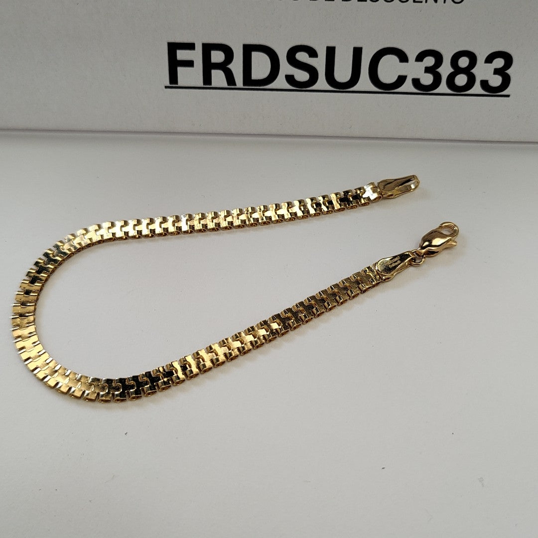 PULSERA ESPECIAL 14K 18 CM 3.9 GR (NUEVO)