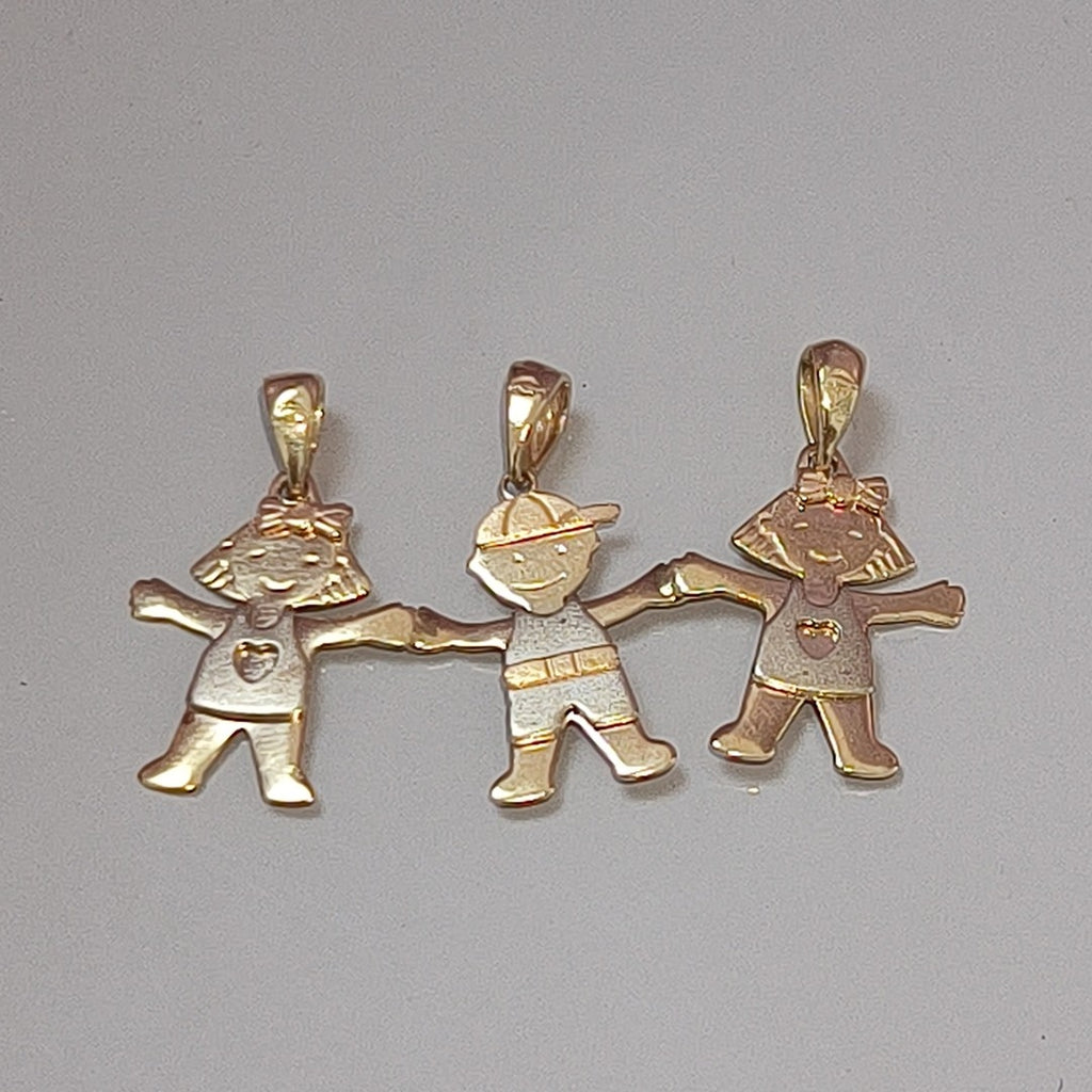 DIJE ORO COMBINADO 14 K 2.5 GRMS (SEMINUEVO)