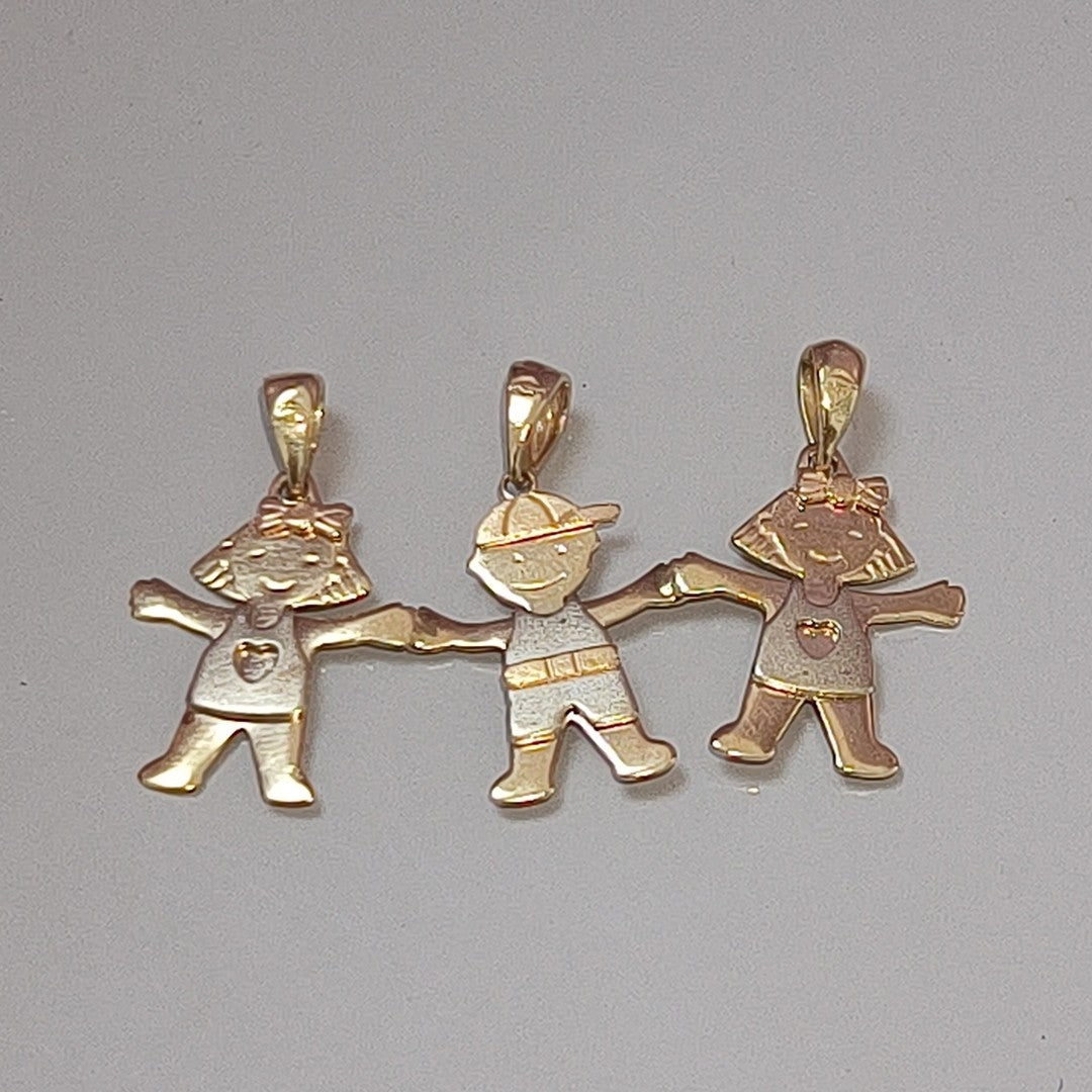 DIJE ORO COMBINADO 14 K 2.5 GRMS (SEMINUEVO)