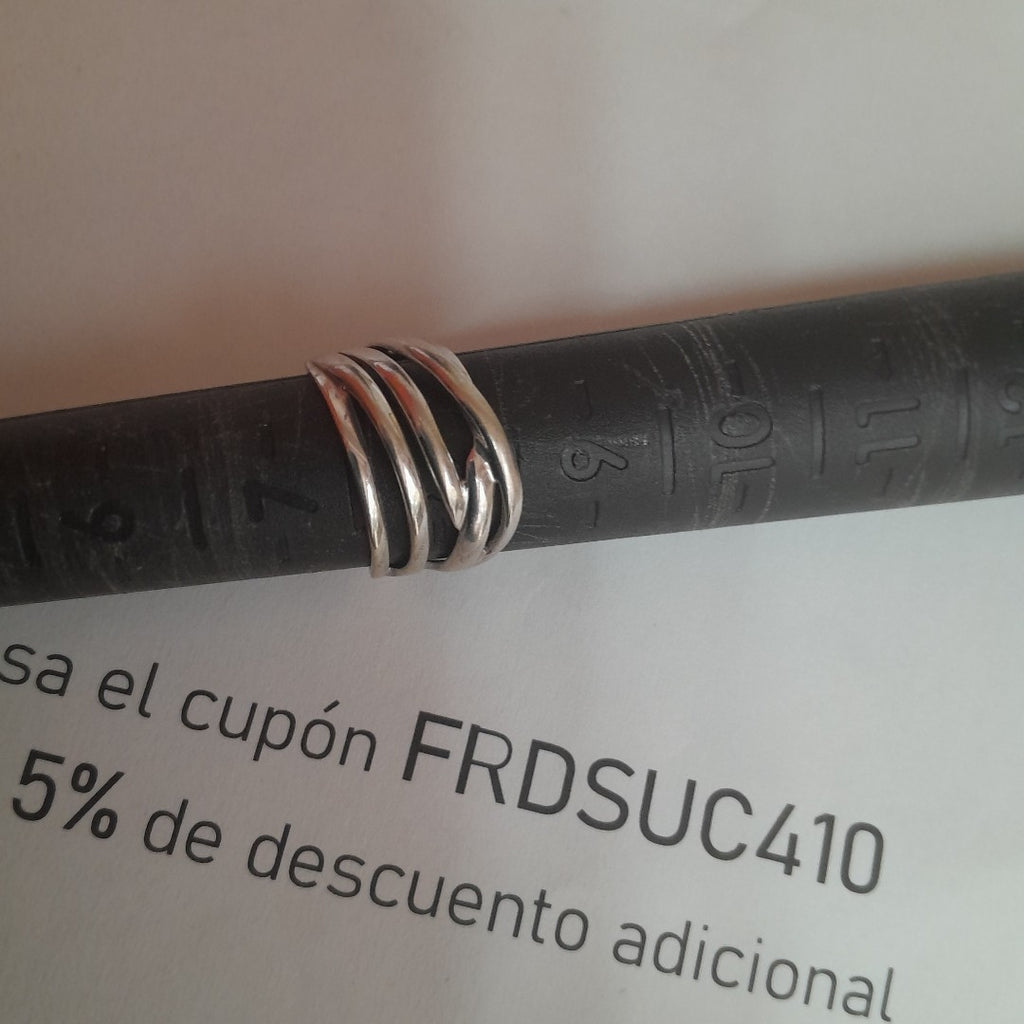 ANILLITO ORO BLANCO 14 K 5,40 GRMS (SEMINUEVO)