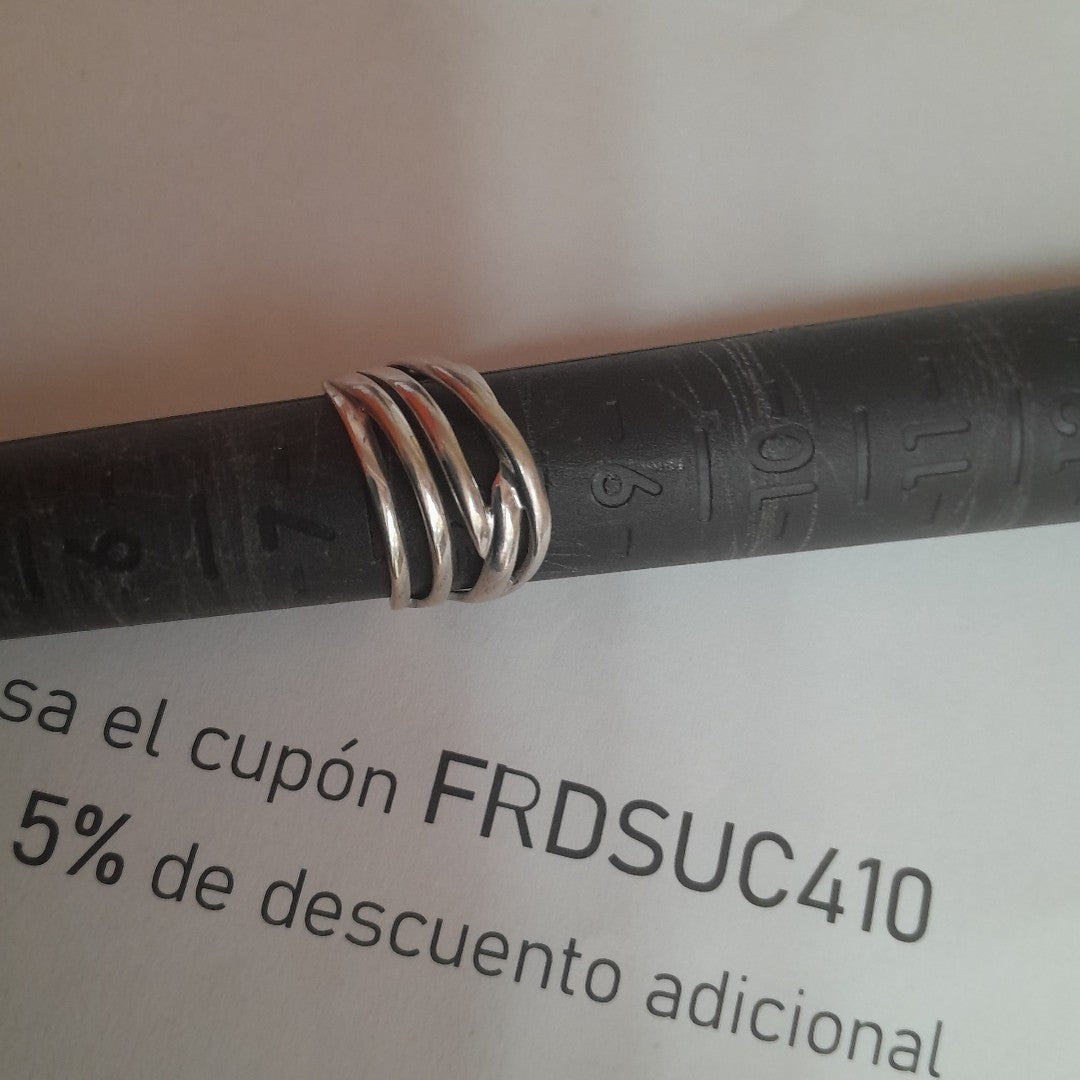 ANILLITO ORO BLANCO 14 K 5,40 GRMS (SEMINUEVO)