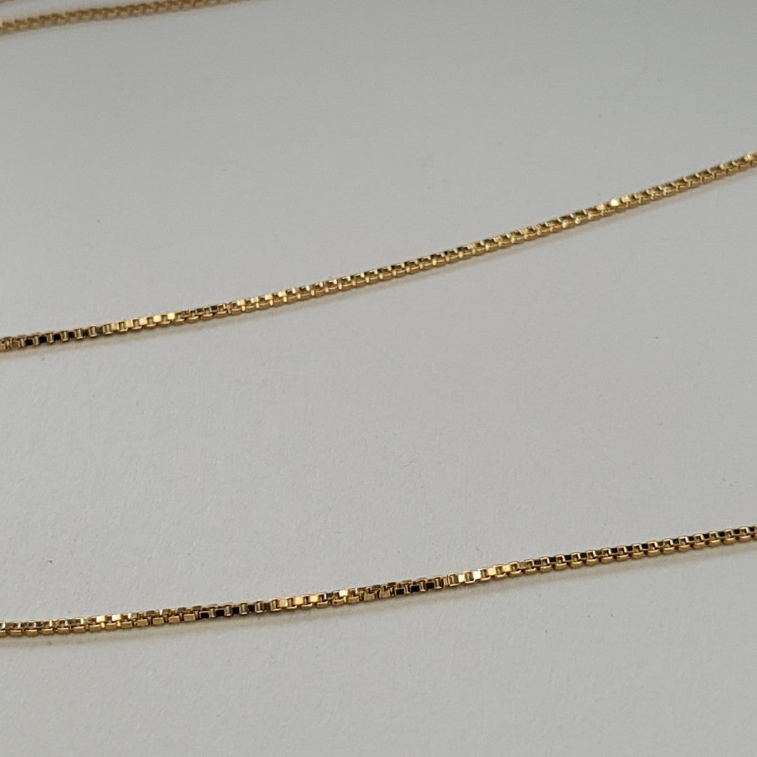 CADENA VENECIANO 14K 50 CM 1.6 GR (NUEVO)