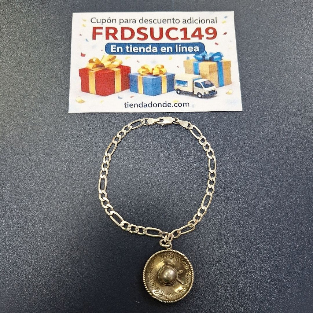 PULSERA PLATA 5,70 GRMS (SEMINUEVO)
