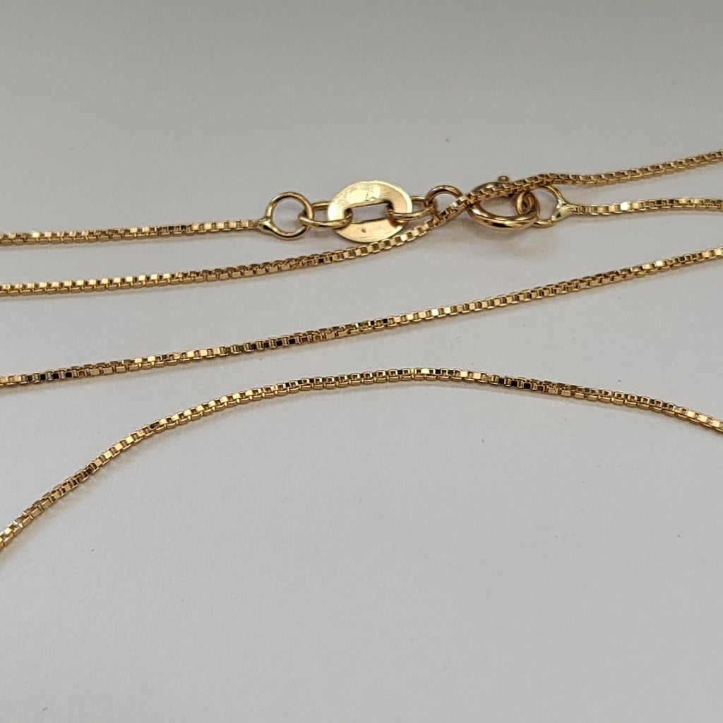 CADENA VENECIANO 14K 55 CM 1.7 GR (NUEVO)