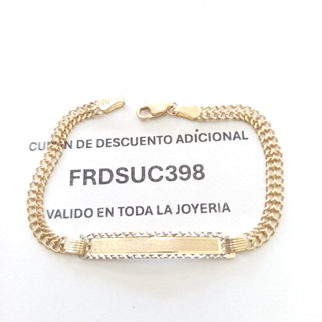 ESCLAVA ORO 10 K 4.6 GRMS (SEMINUEVO)