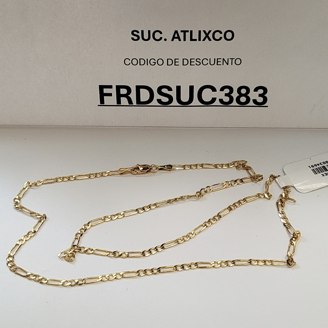CADENA 3X1 14K 50 CM 4.4 GR (NUEVO)