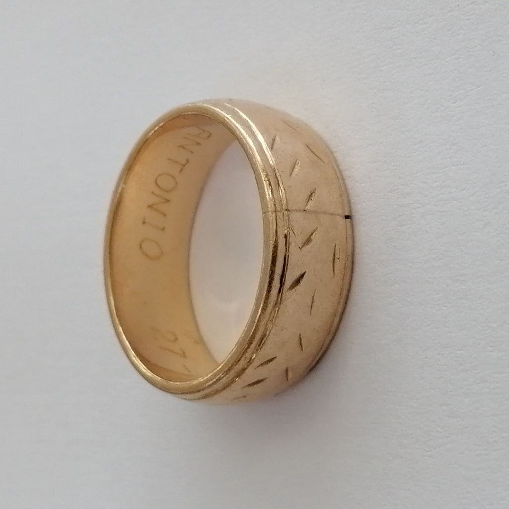 ARGOLLA ORO 8 K 5.6 GRMS (SEMINUEVO)