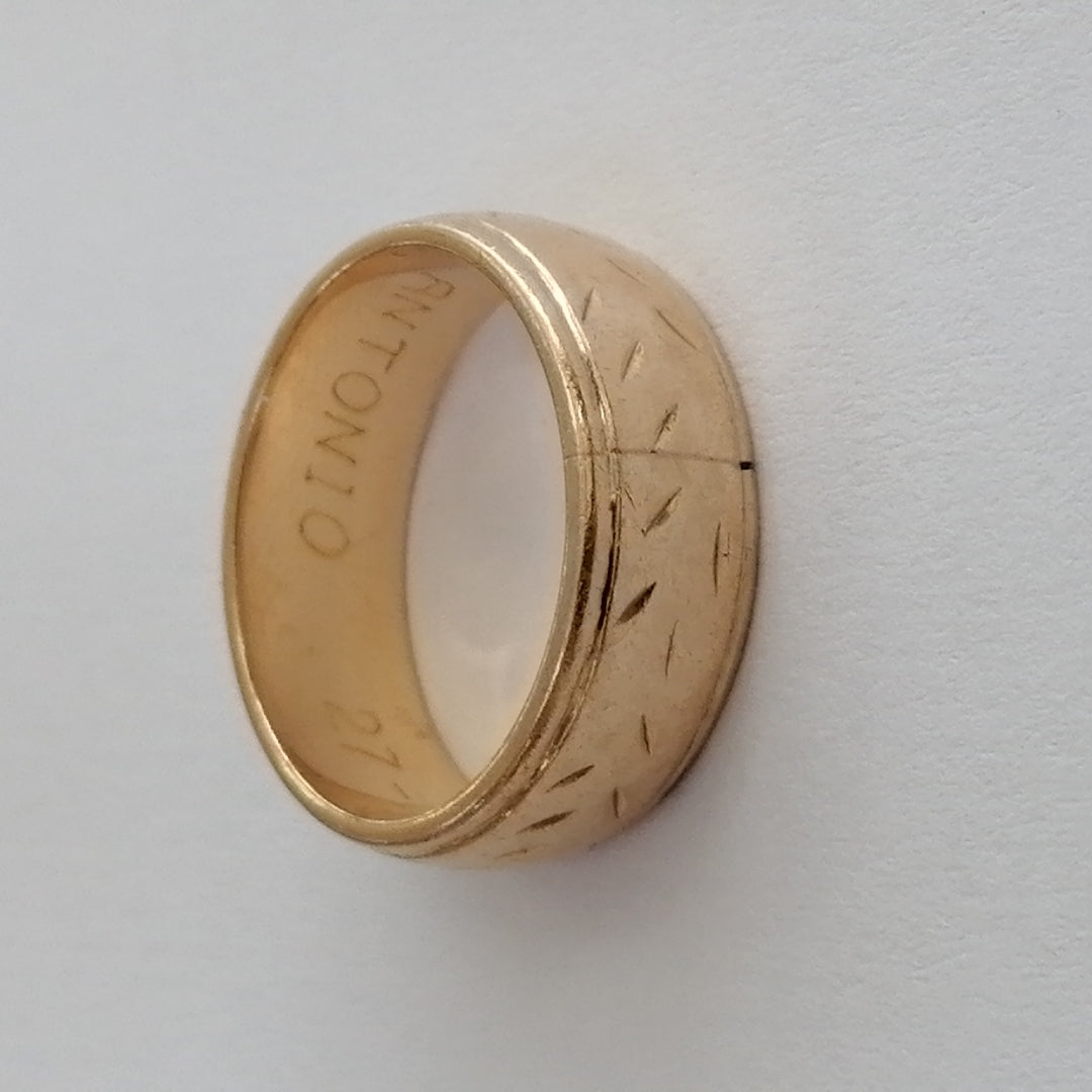 ARGOLLA ORO 8 K 5.6 GRMS (SEMINUEVO)
