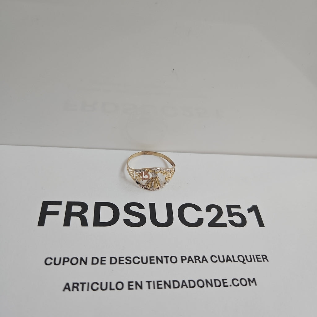 ANILLITO ORO 10 K 1.2 GRMS (SEMINUEVO)
