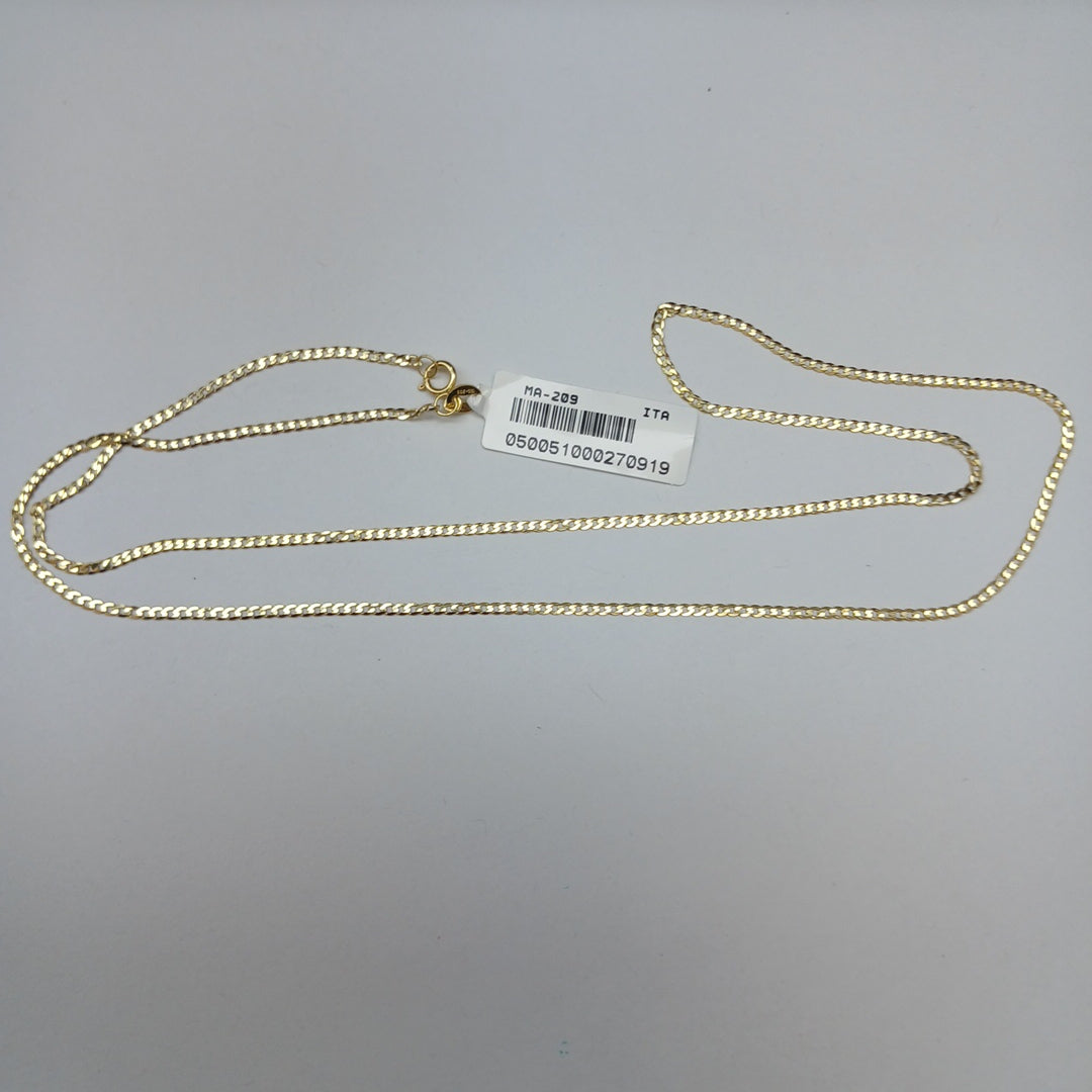 CADENAS BARBADA AMARILLA ORO 14K 2 (NUEVO)