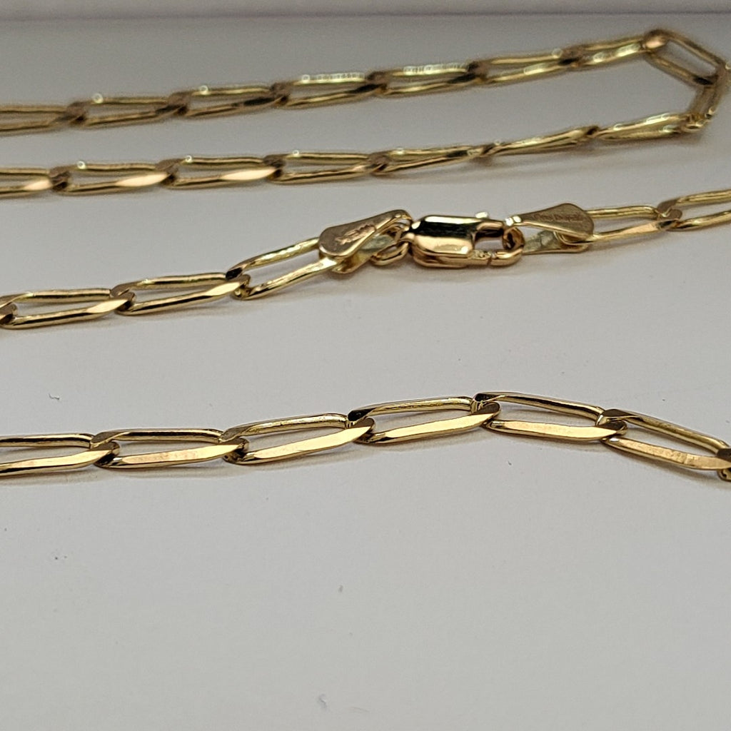 CADENA ESLABONES 14K 55 CM 11.2 GR (NUEVO)