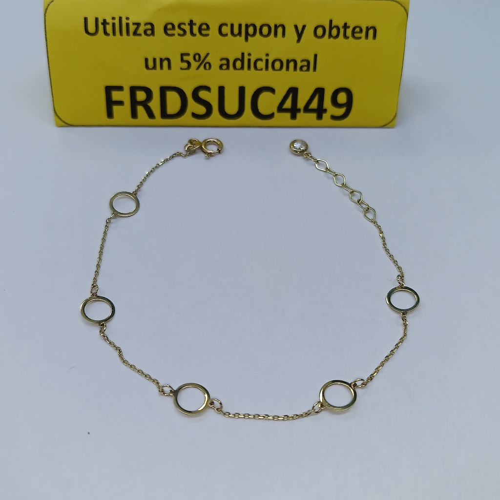 PULSERAS DAMA ORO 10K 0.9 (NUEVO)