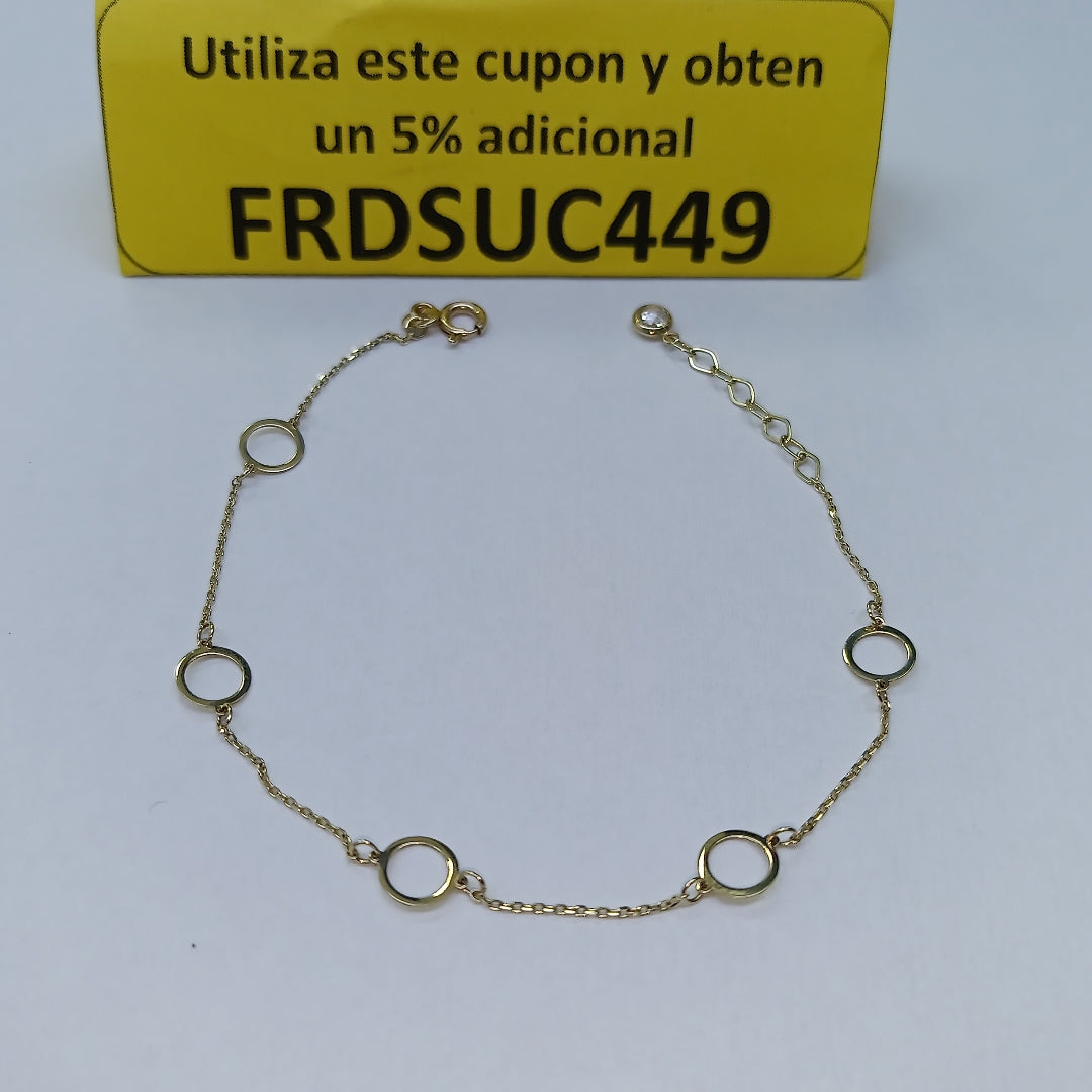 PULSERAS DAMA ORO 10K 0.9 (NUEVO)