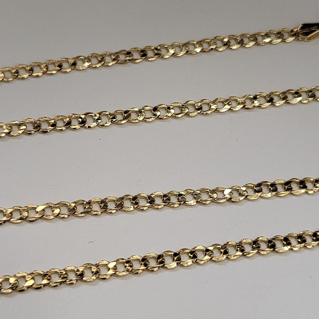 CADENA BARBADA 14K 55 CM 5.1 GR (NUEVO)