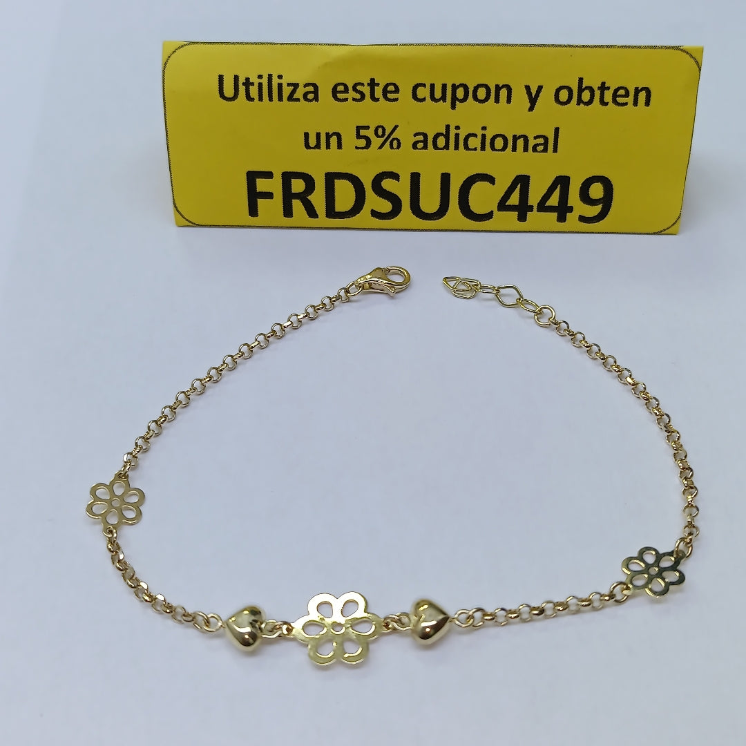 PULSERAS DAMA ORO 10K 2.2 (NUEVO)