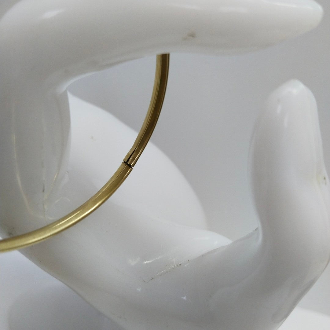 PULSERA RIGIDA ORO 10 K 3.3 GRMS (SEMINUEVO)