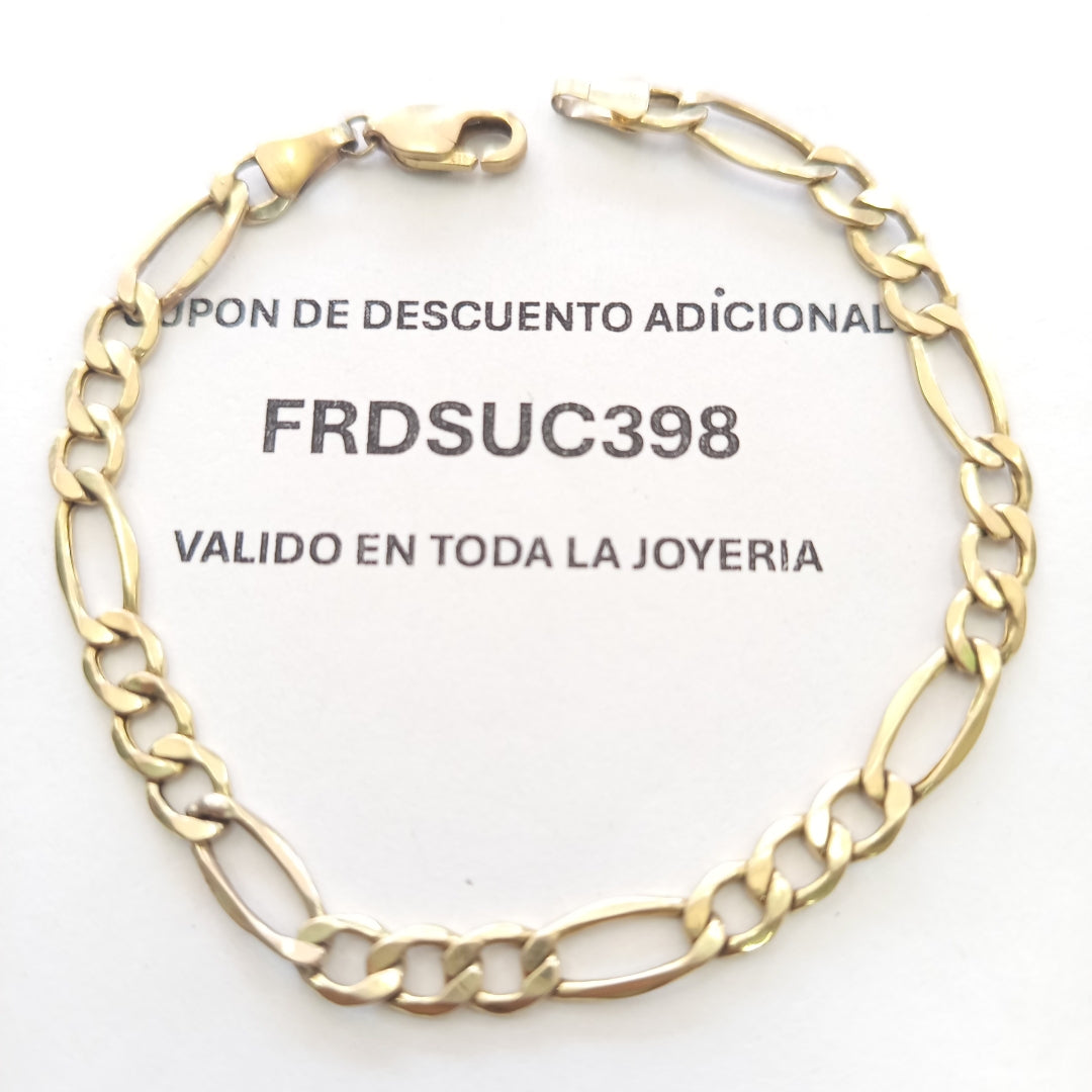 PULSERA ORO 10 K 4.6 GRMS (SEMINUEVO)