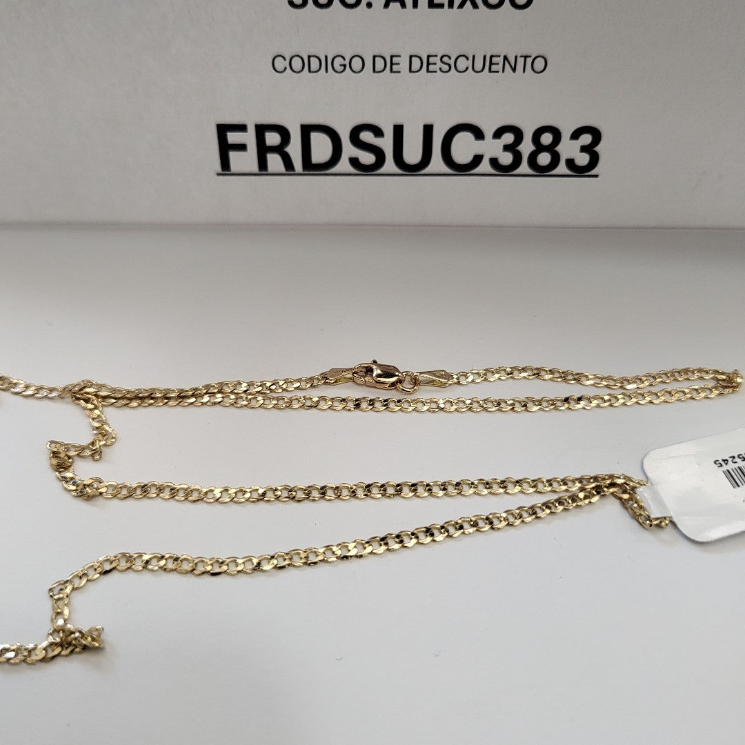 CADENA BARBADA 14K 55 CM 5.1 GR (NUEVO)