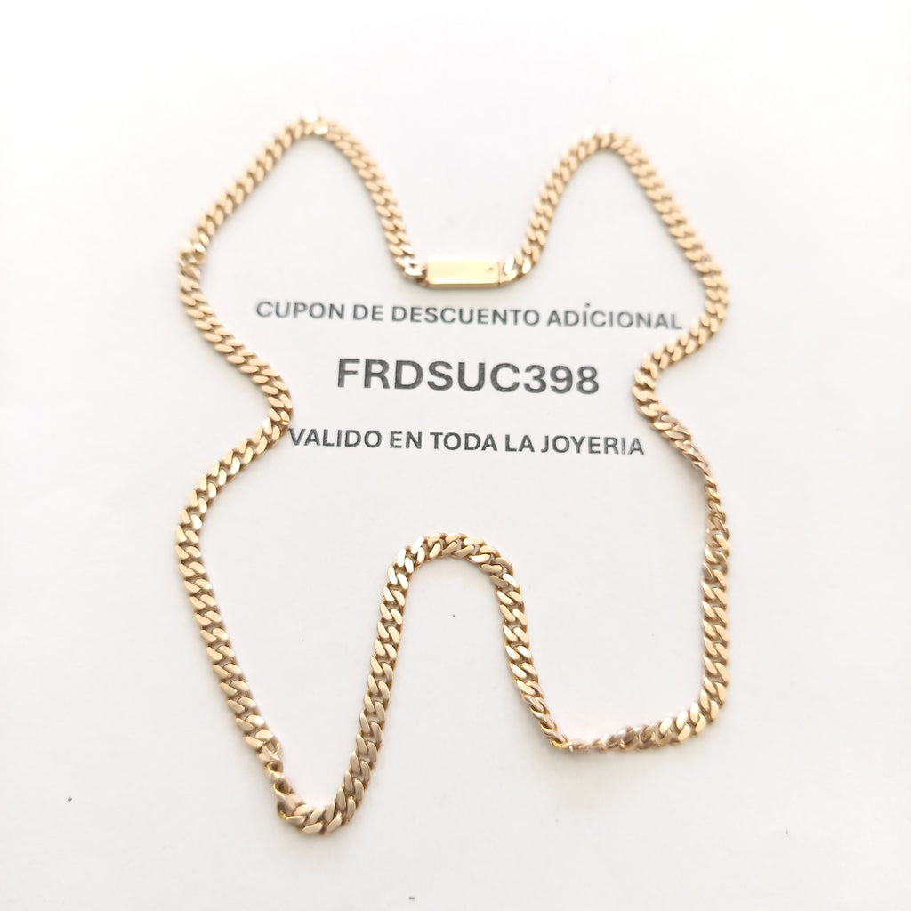 CADENA ORO 10 K 10.8 GRMS (SEMINUEVO)