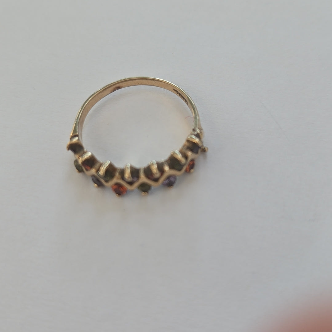 ANILLO ORO 10 K 2,60 GRMS (SEMINUEVO)