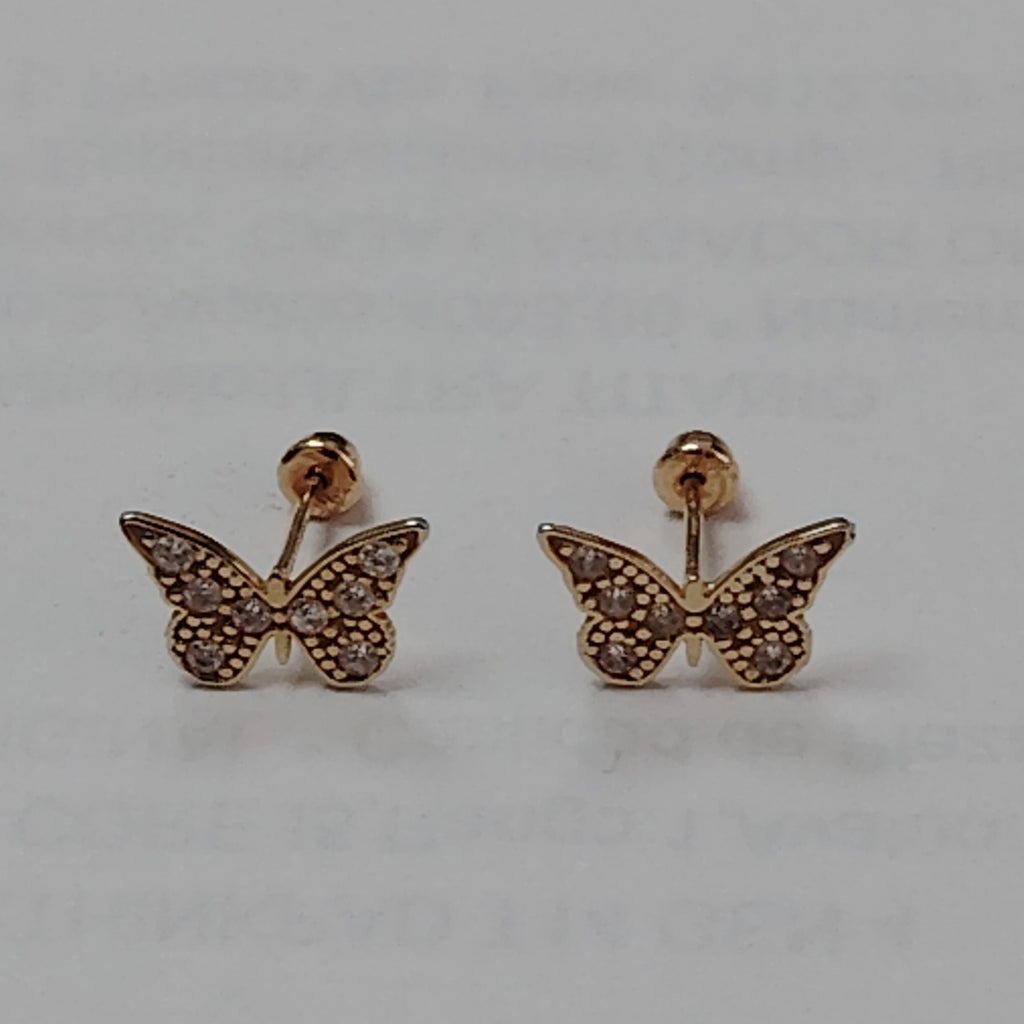 ARETES PAR ORO 14 K 0,50 GRMS (SEMINUEVO)