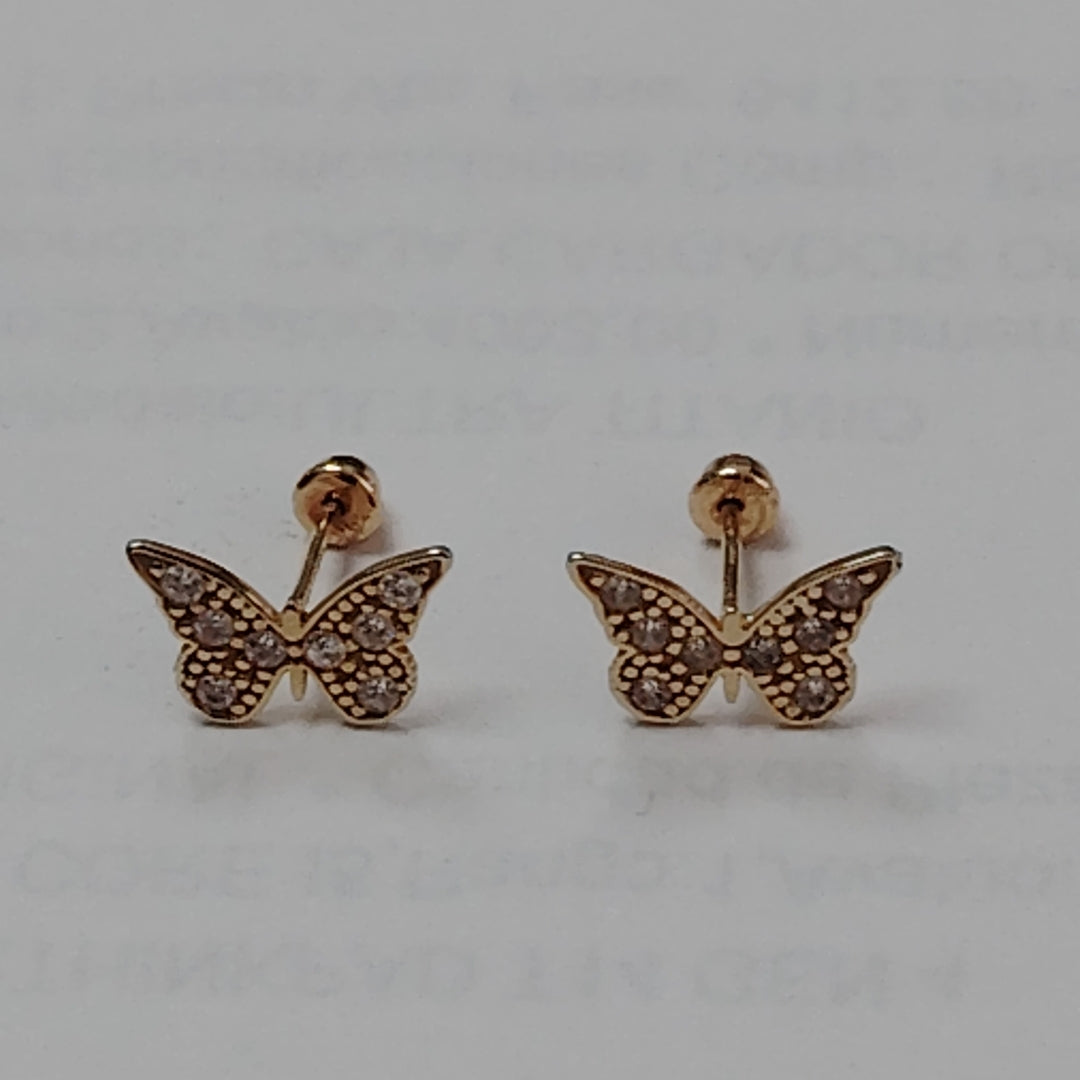 ARETES PAR ORO 14 K 0,50 GRMS (SEMINUEVO)
