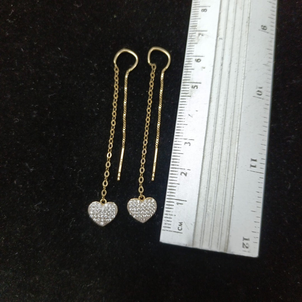 ARETES PAR ORO 14 K 1,80 GRMS (SEMINUEVO)