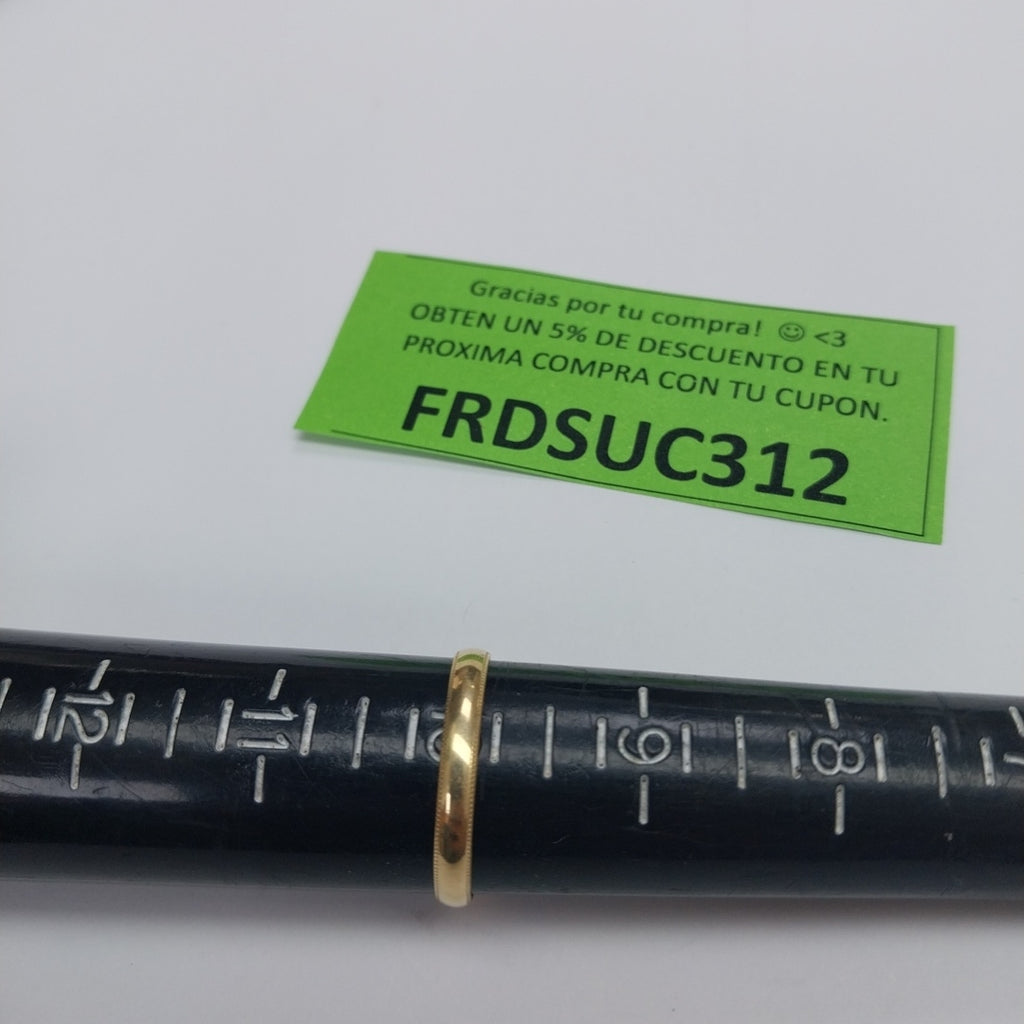 ARGOLLA ORO 14 K 1.7 GRMS (SEMINUEVO)
