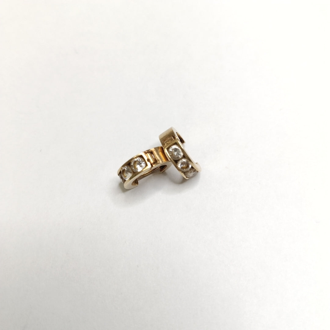 ARRACADAS PAR ORO 14 K 1,70 GRMS (SEMINUEVO)