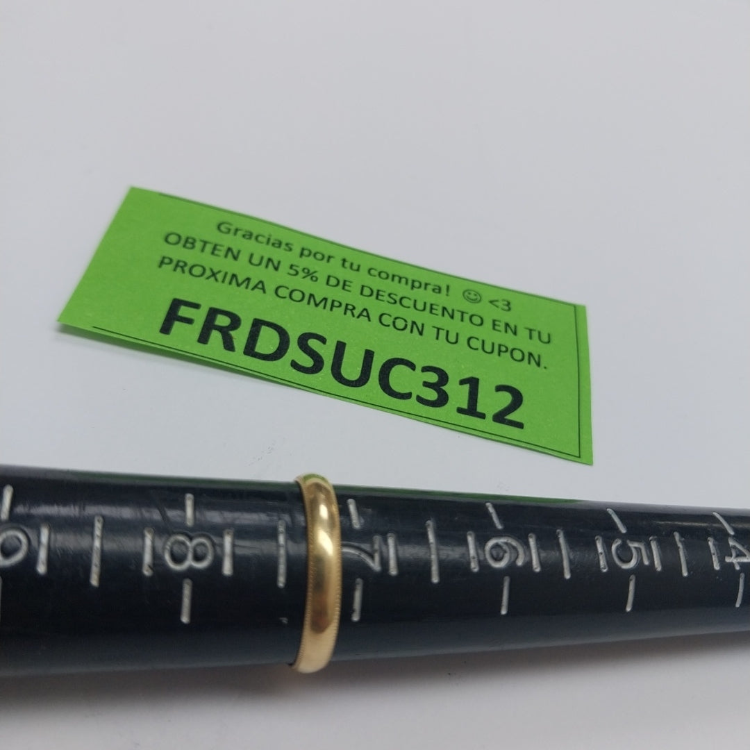 ARGOLLA ORO 14 K 1.6 GRMS (SEMINUEVO)