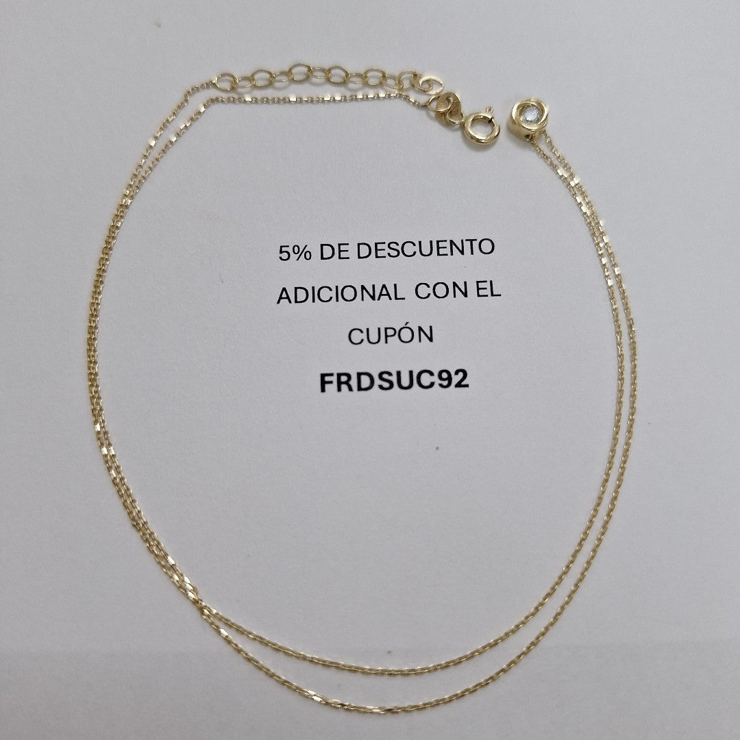 GARGANTILLAS ORO 14K 1.4 (NUEVO)