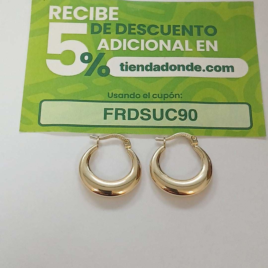 ARRACADAS ORO 14K 2.3 (NUEVO)