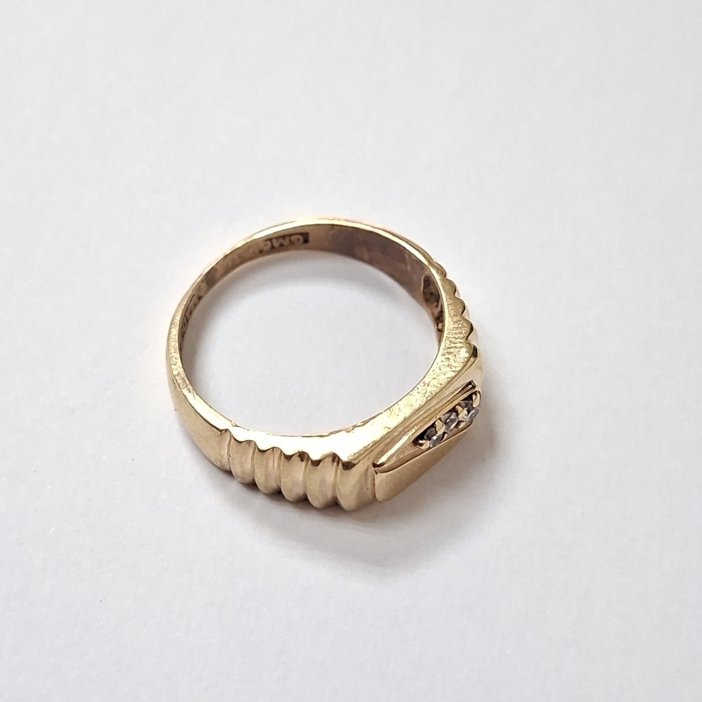 ANILLO ORO 10 K 3.9 GRMS (SEMINUEVO)