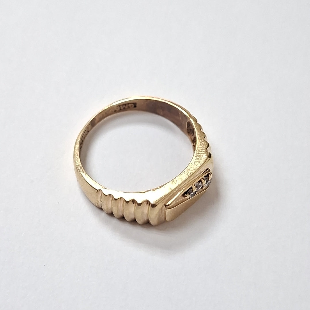 ANILLO ORO 10 K 3.9 GRMS (SEMINUEVO)