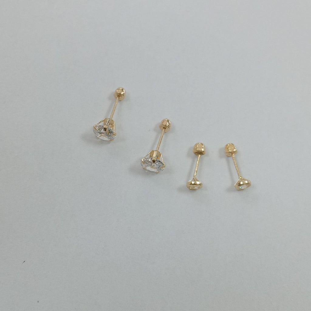 BROQUELES PAR ORO 10 K 0.7 GRMS (SEMINUEVO)