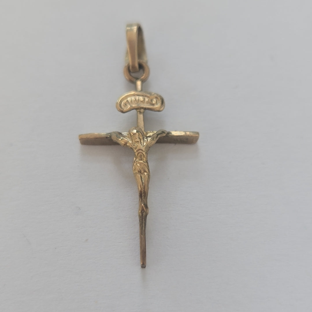 CRUCIFIJO ORO 8 K 1,10 GRMS (SEMINUEVO)