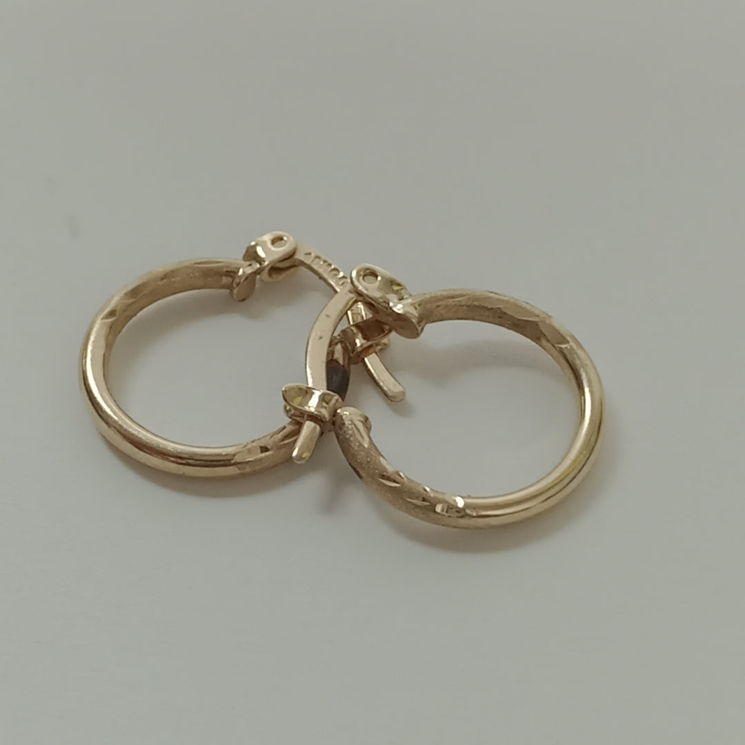 ARRACADAS PAR ORO 10 K 1 GRMS (SEMINUEVO)
