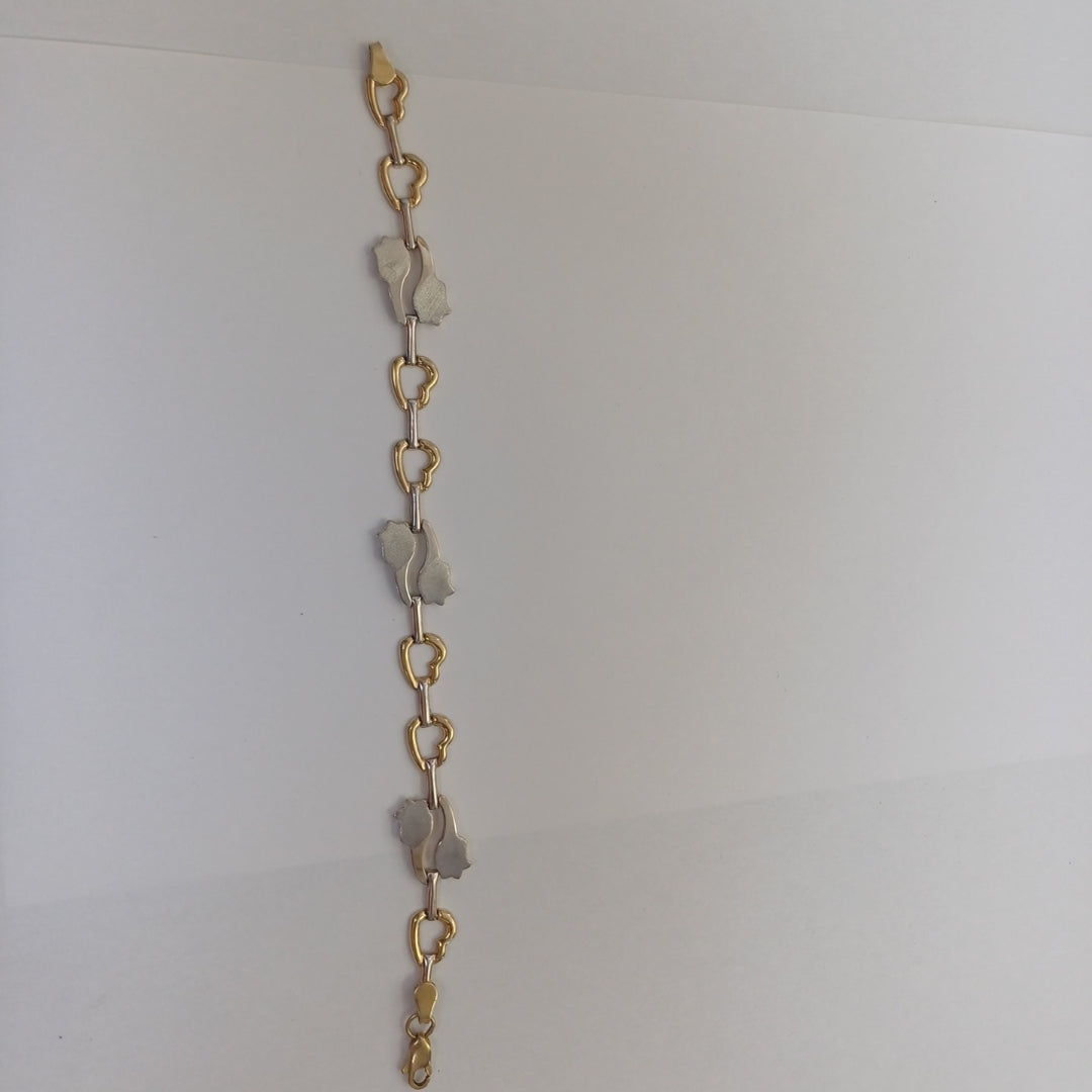 PULSERA ORO 14 K 7.1 GRMS (SEMINUEVO)