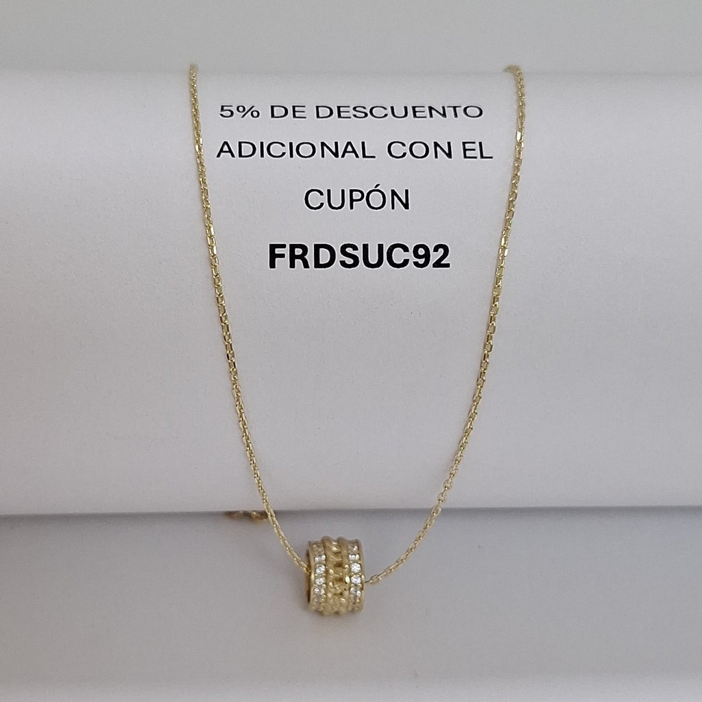 GARGANTILLAS ORO 14K 2.8 (NUEVO)