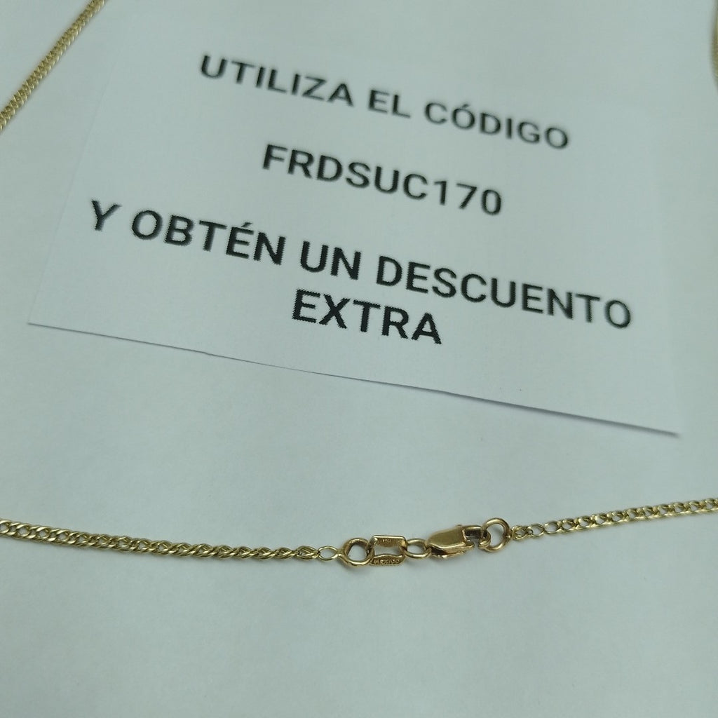 CADENA ORO 14 K 2.9 GRMS (SEMINUEVO)