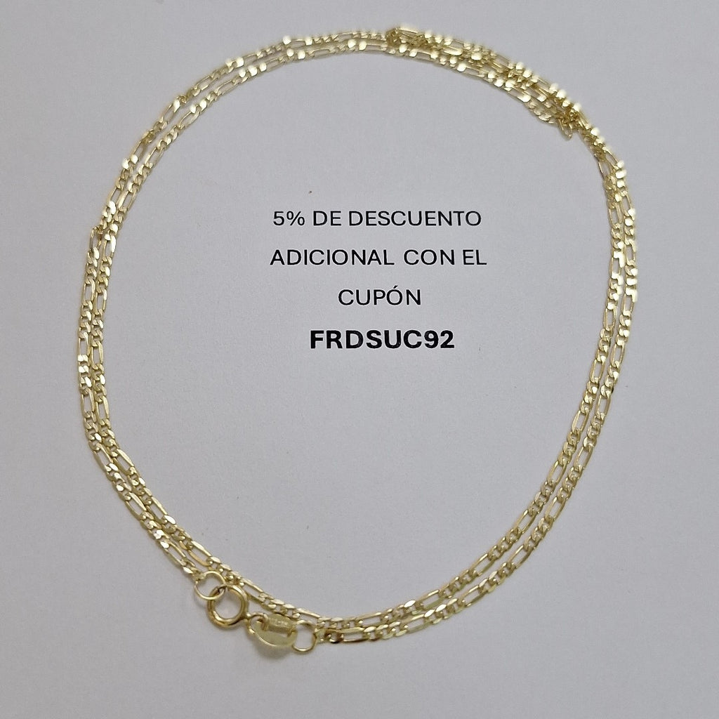 CADENAS CARTIER 3 1 AMARILLA ORO 14K 2.1 (NUEVO)